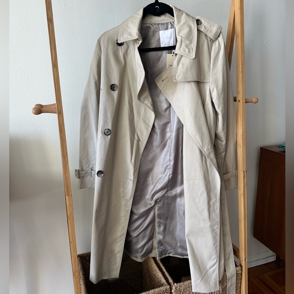 Mango Beige Trench Coat - Picture 13 of 16